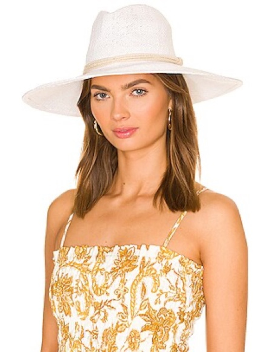 Nikki Beach Naya Hat White Sun Hat